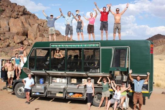 Safari Truck für die Camping Safari &amp; Abenteuerreise durch Namibia