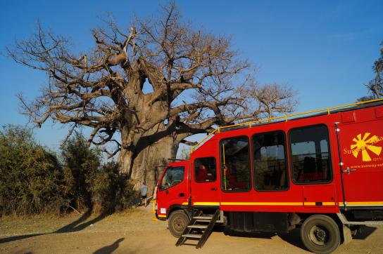 Sunway Safaris Truck in Namibia