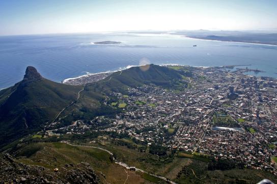 Kapstadt in Südafrika: Lionshead und Tafelberg