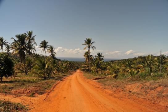 Straße in Mosambik